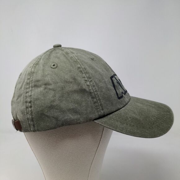 Adams Men's Slideback Hat Green Adjustable Graphic ADK Logo Cheese.com W/Tags - Picture 7 of 13